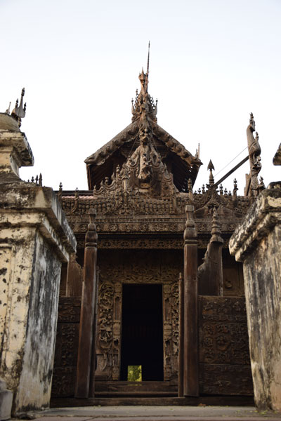 Golden Palace Monastery Mandalay Myanmar