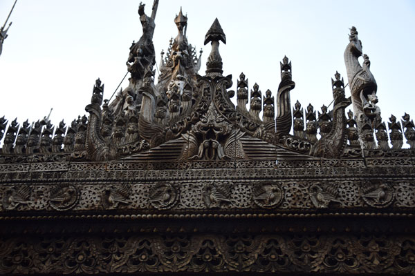 Golden Palace Monastery Mandalay Myanmar 