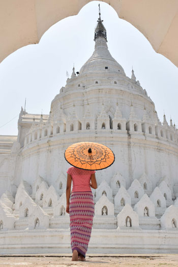 Myatheindan Temple Mingun Myanmar