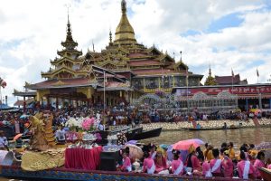 Phaung Daw Oo Pagod festival Inlay Myanmar
