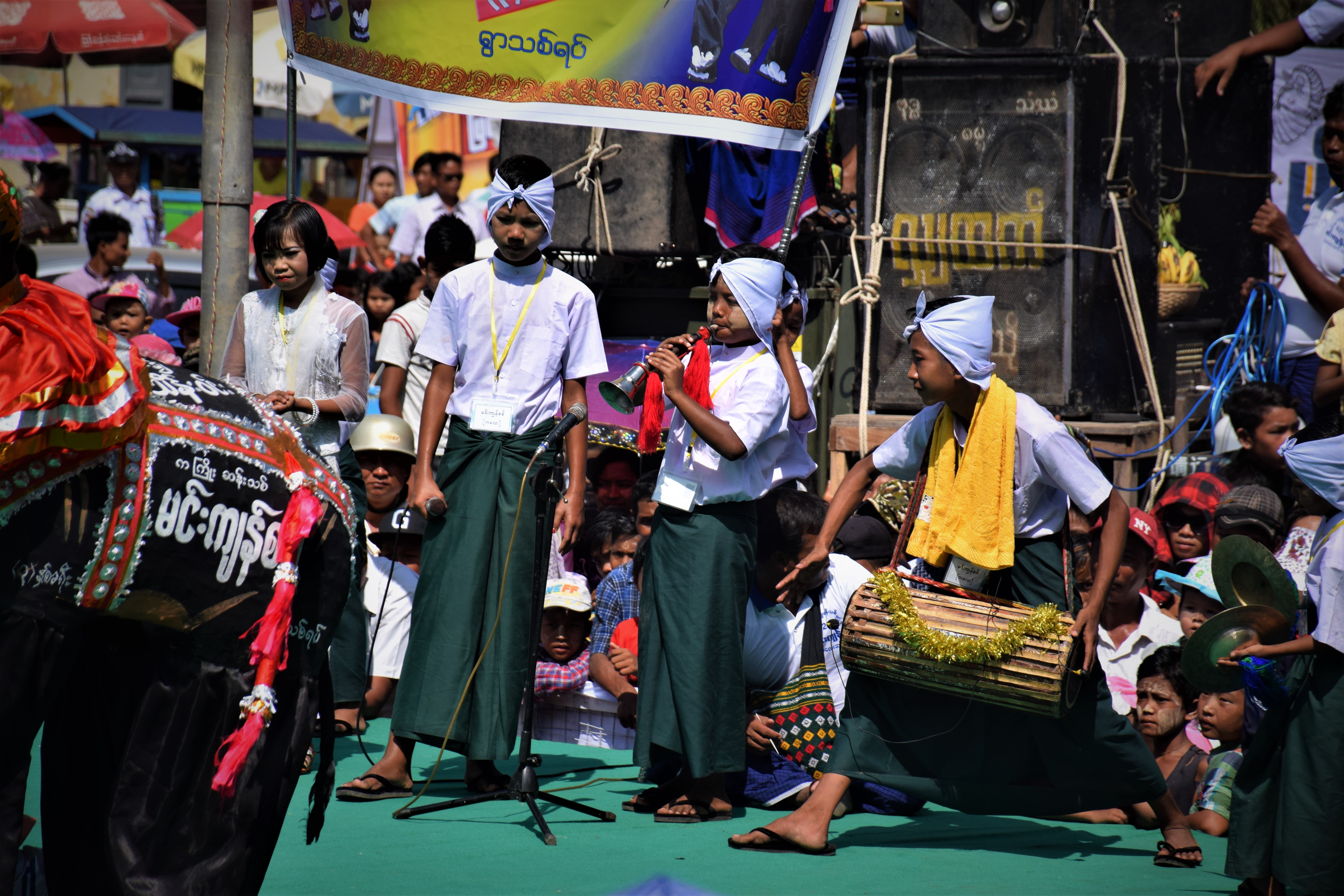 Kyauk Se Elephant dance festival Mandalay – Myanmar