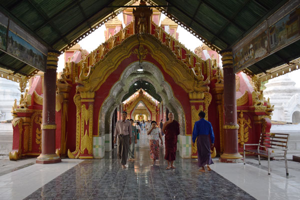 Kuthodaw pagoda Mandalay Myanmar 