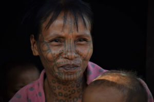 Chin lady Myanmar